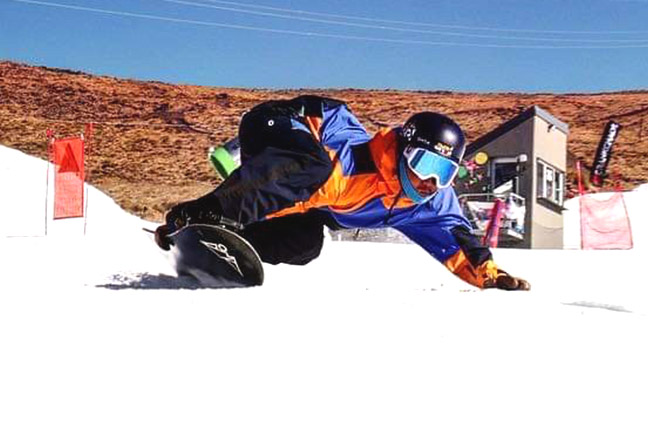 OJK所属 スノーボーダー　小山 翔太郎