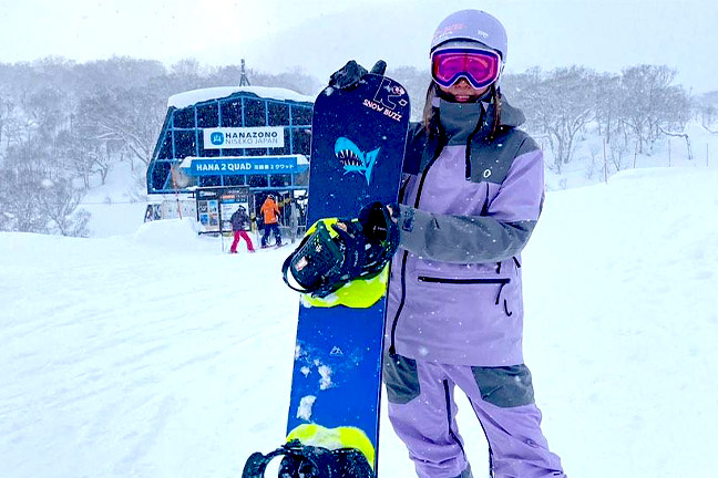 OJK所属 スノーボーダー　小山 亜美